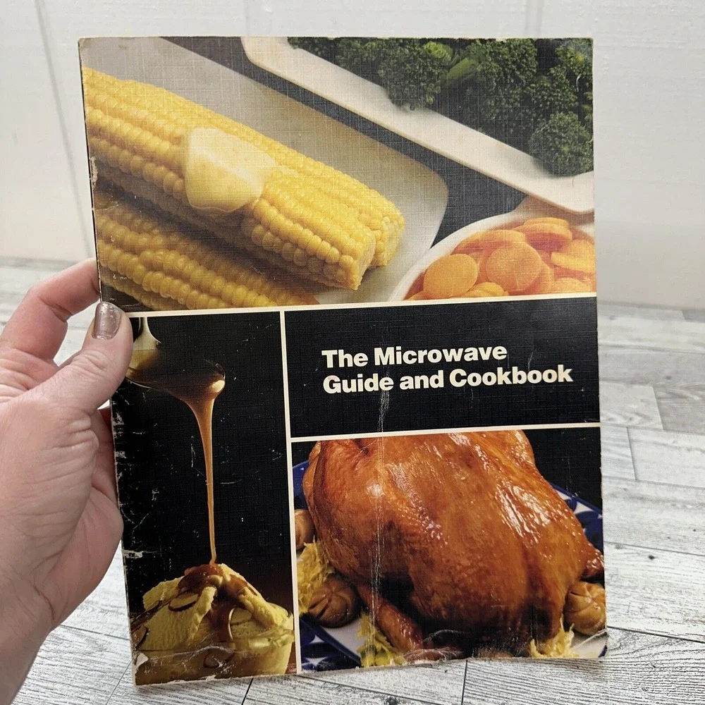Microwave Guide‎ And Cookbook General Electric 1984 Paperback Appliance Manual
